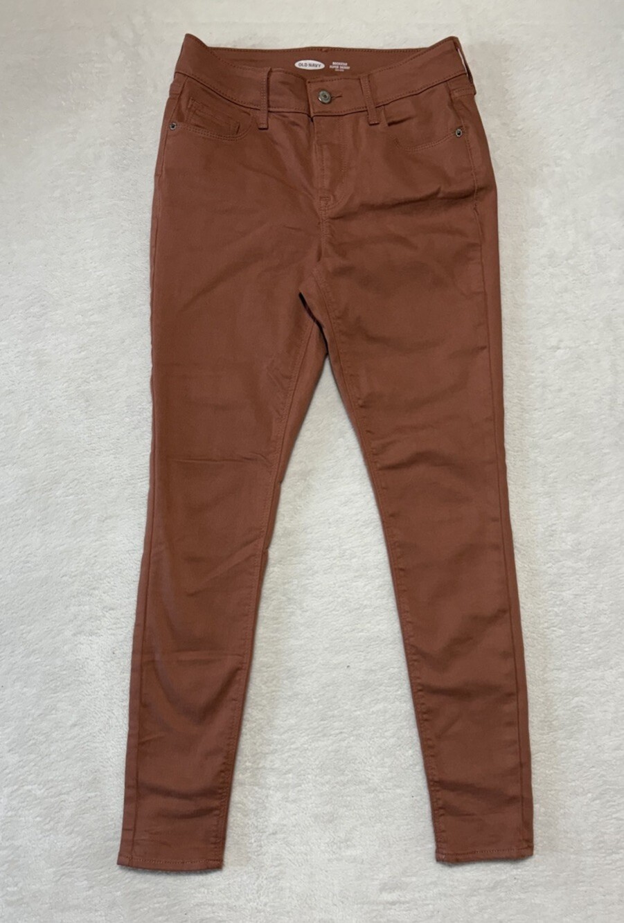 Old Navy Super Skinny Pants Womens 2 Rockstar Mid-Rise Stretch